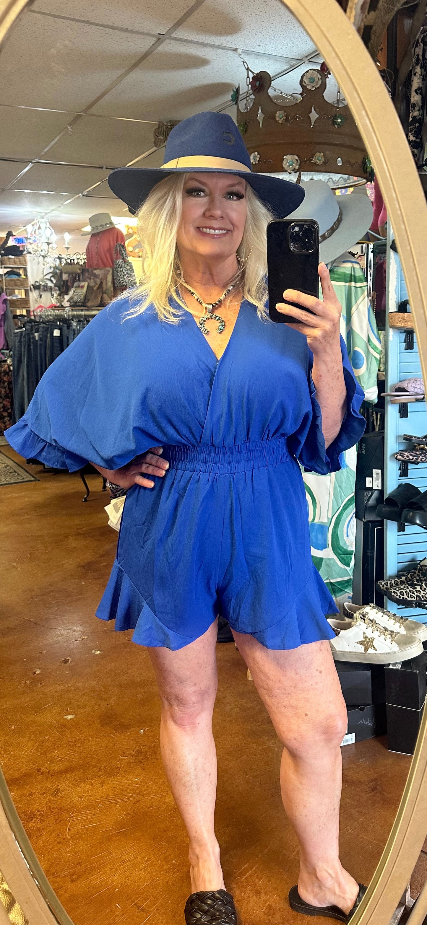 Blue romper 3917