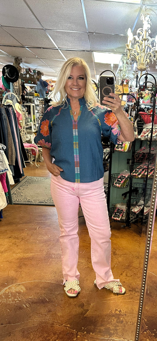 Blue Bonanza Top