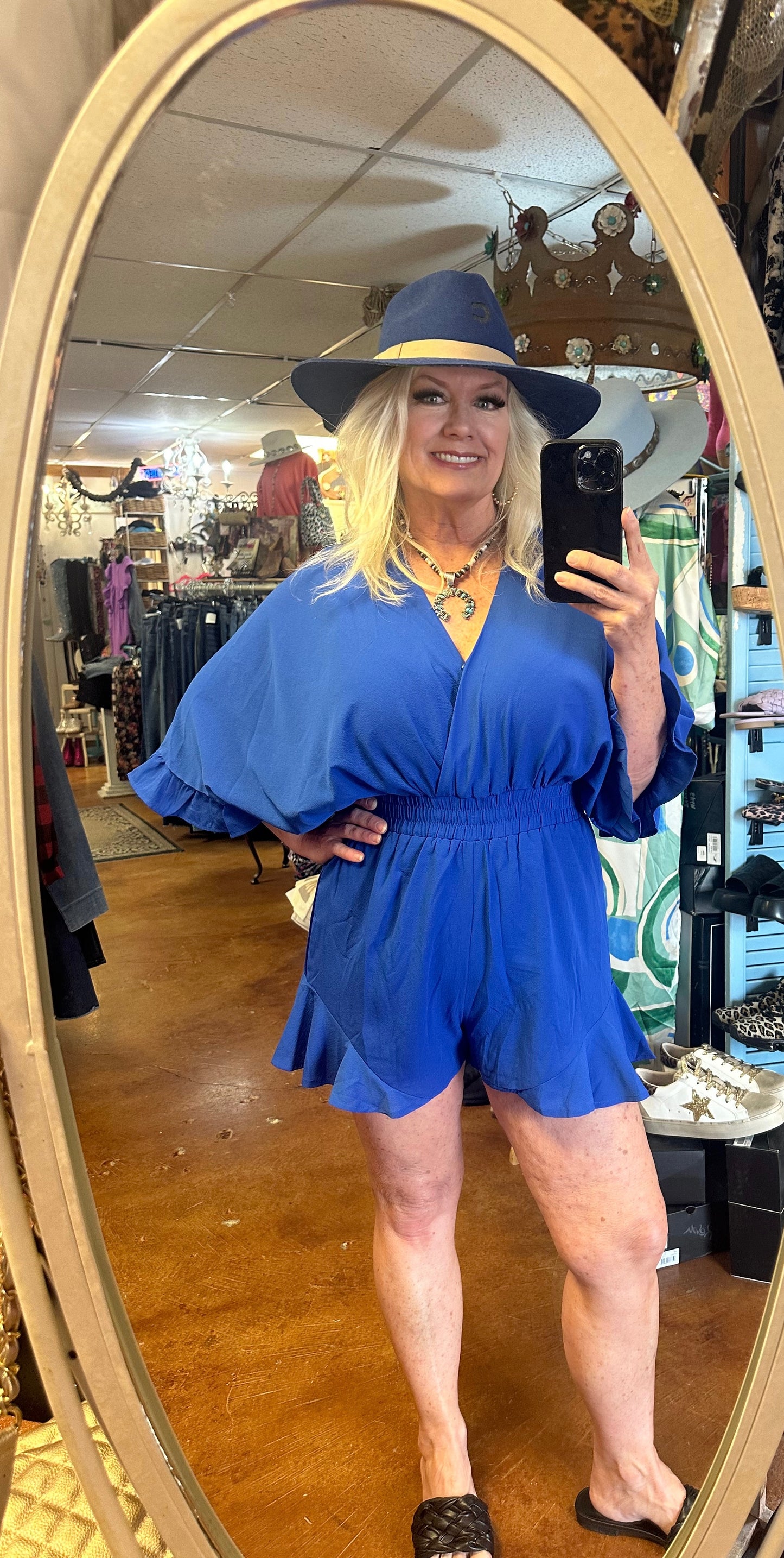 Blue romper 3917