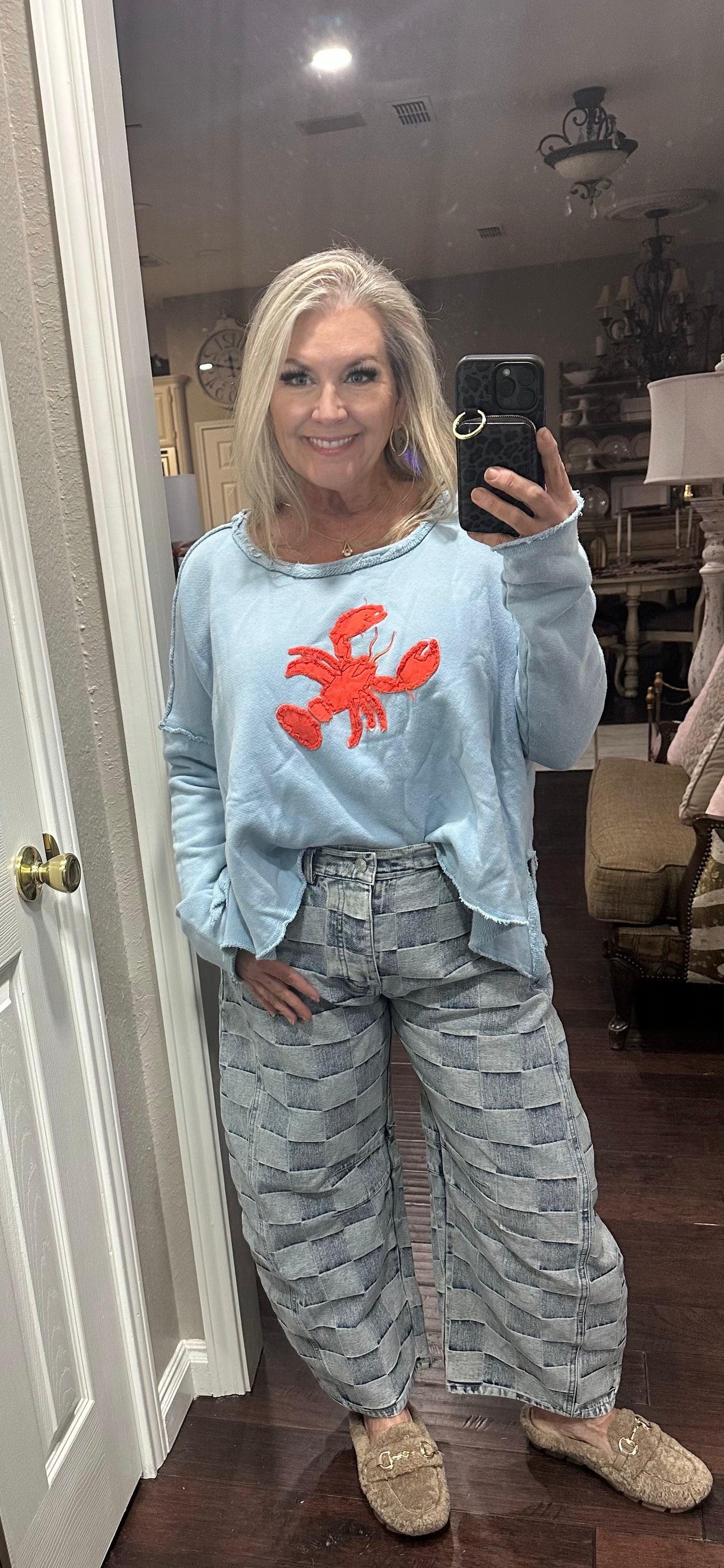 Lobster sweatshirt