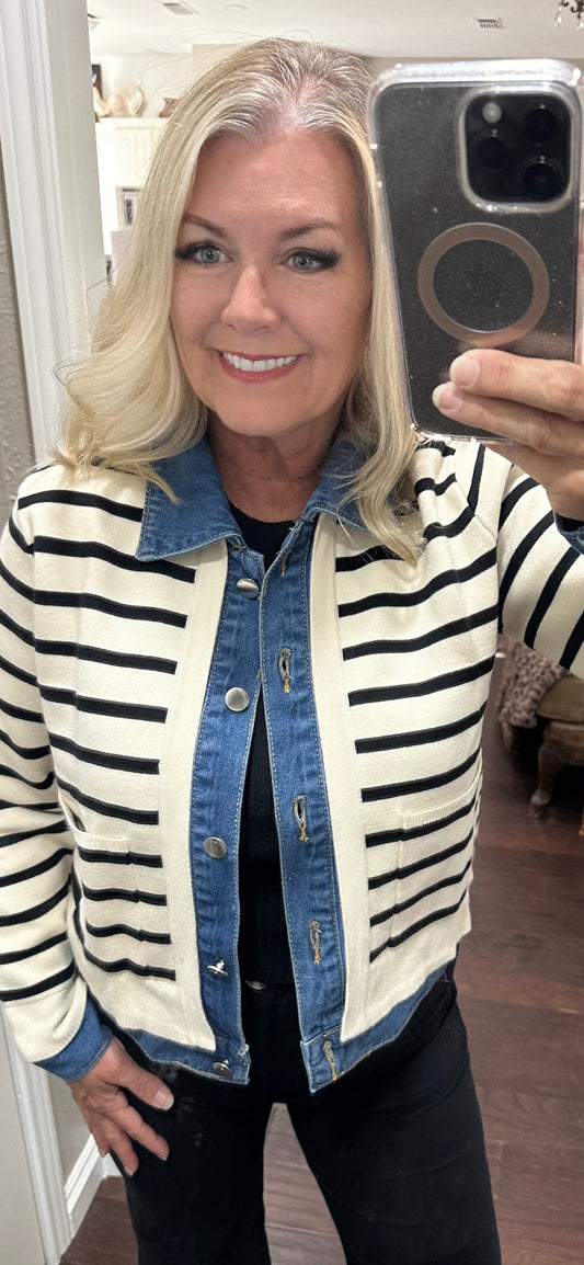 Striped jacket