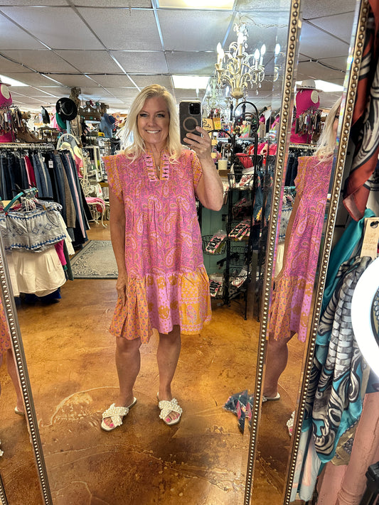 Pink savannah Dress