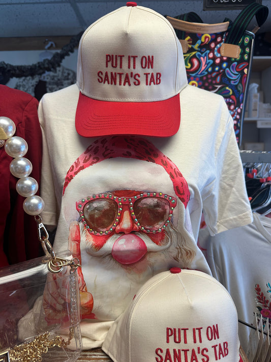 Santa bubble tee