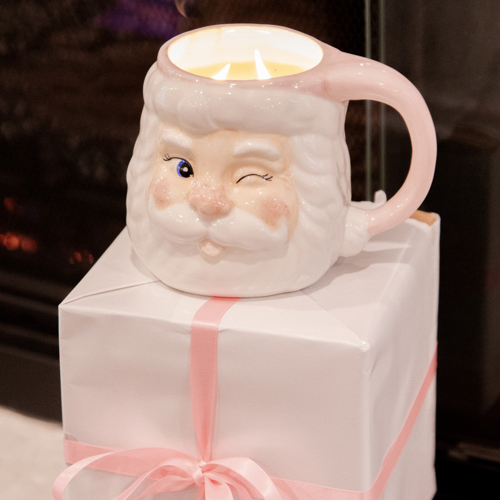 Santa mug sweet Grace candle