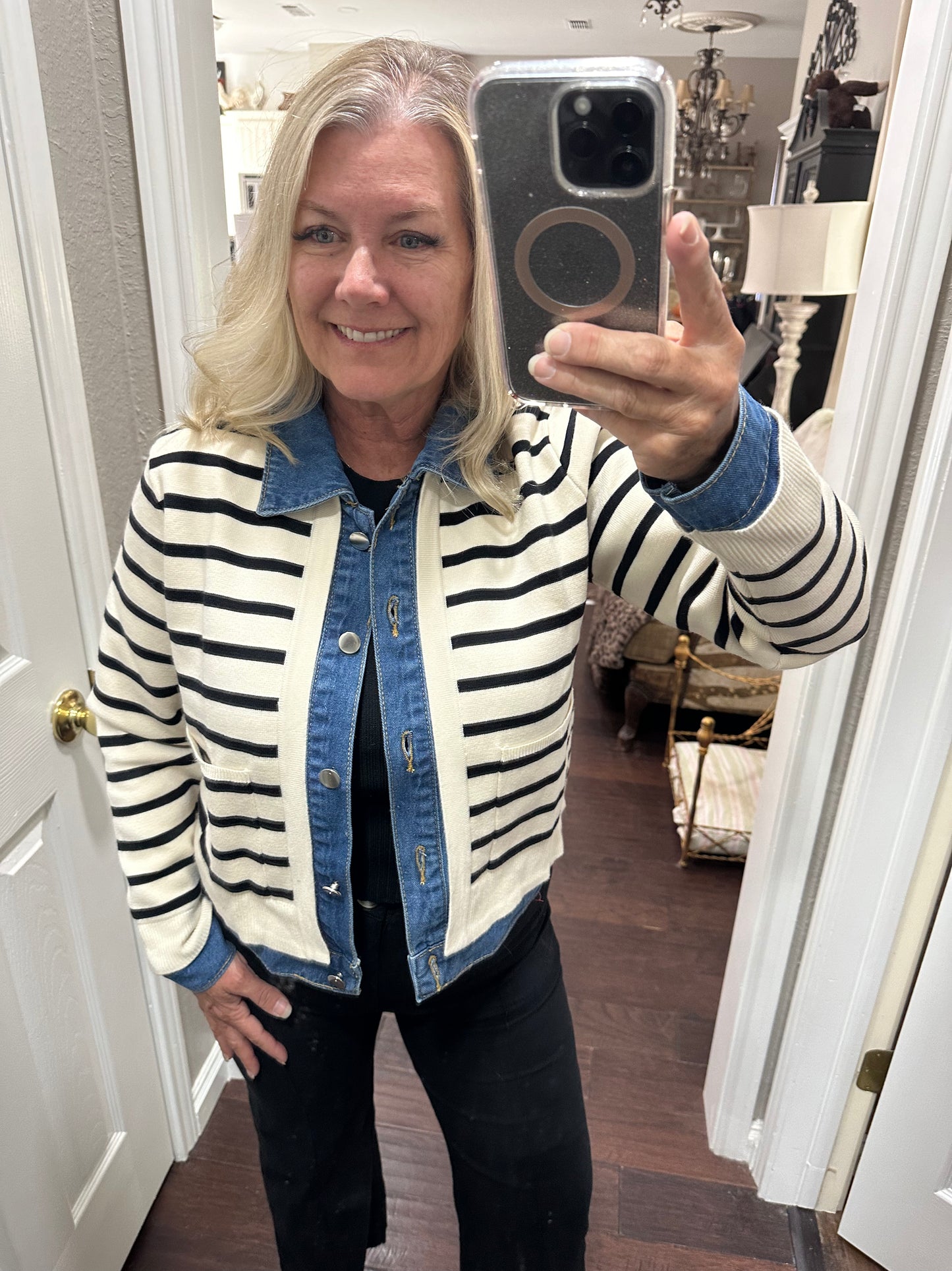 Striped jacket