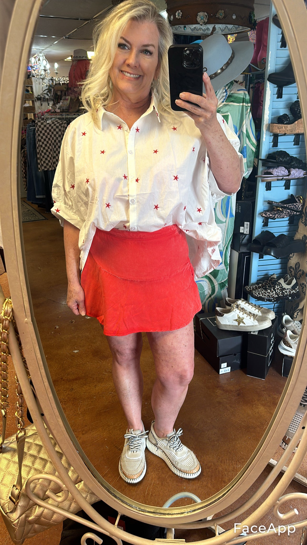 Heart button-down 2230