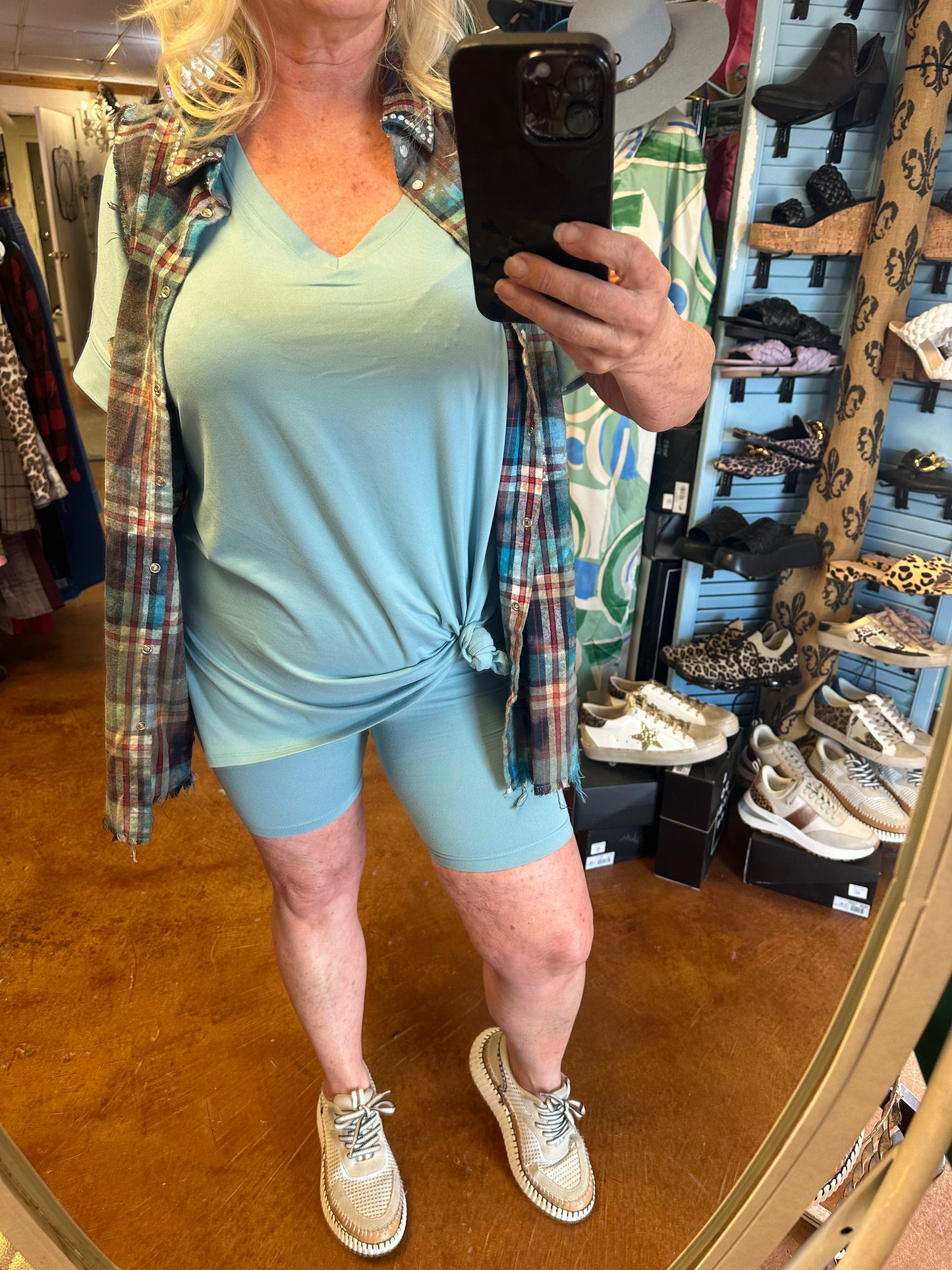Comfy Biker shorts & Top