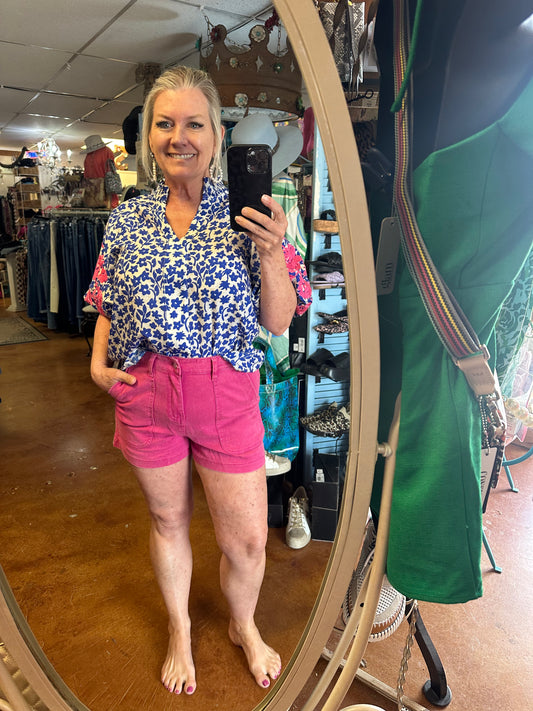 22273 Fuschia short