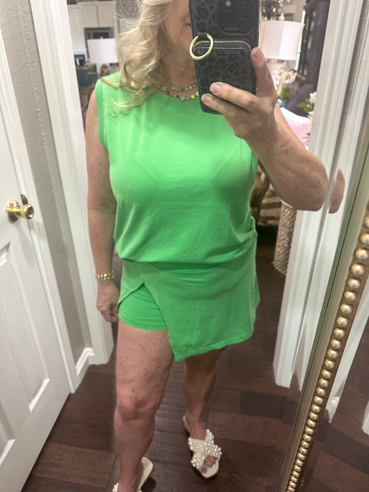 Green ALine set