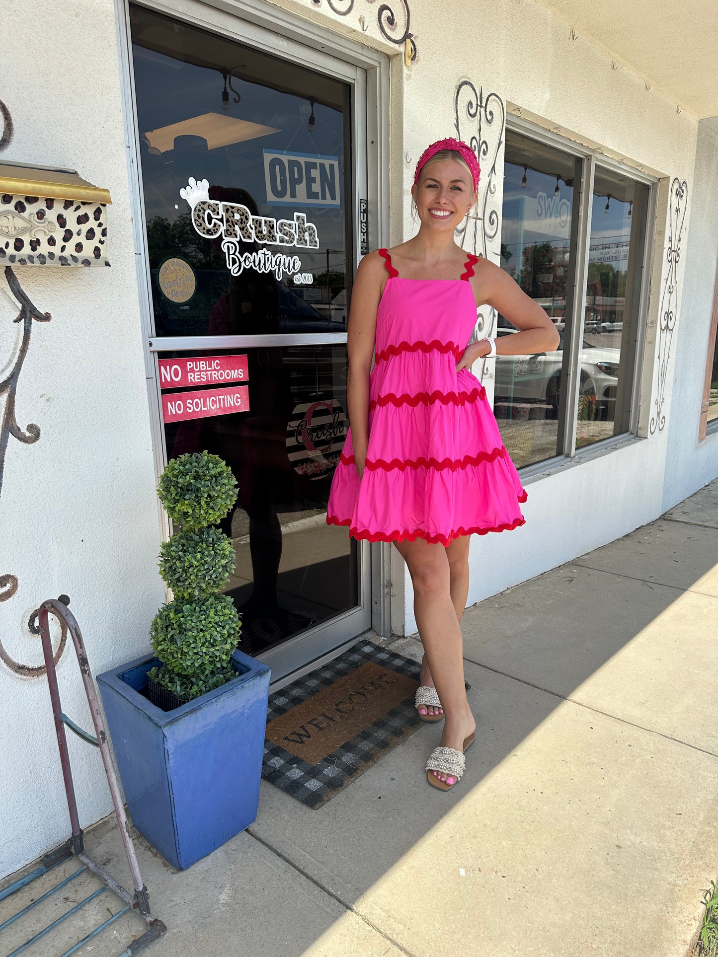 Pink Polly dress
