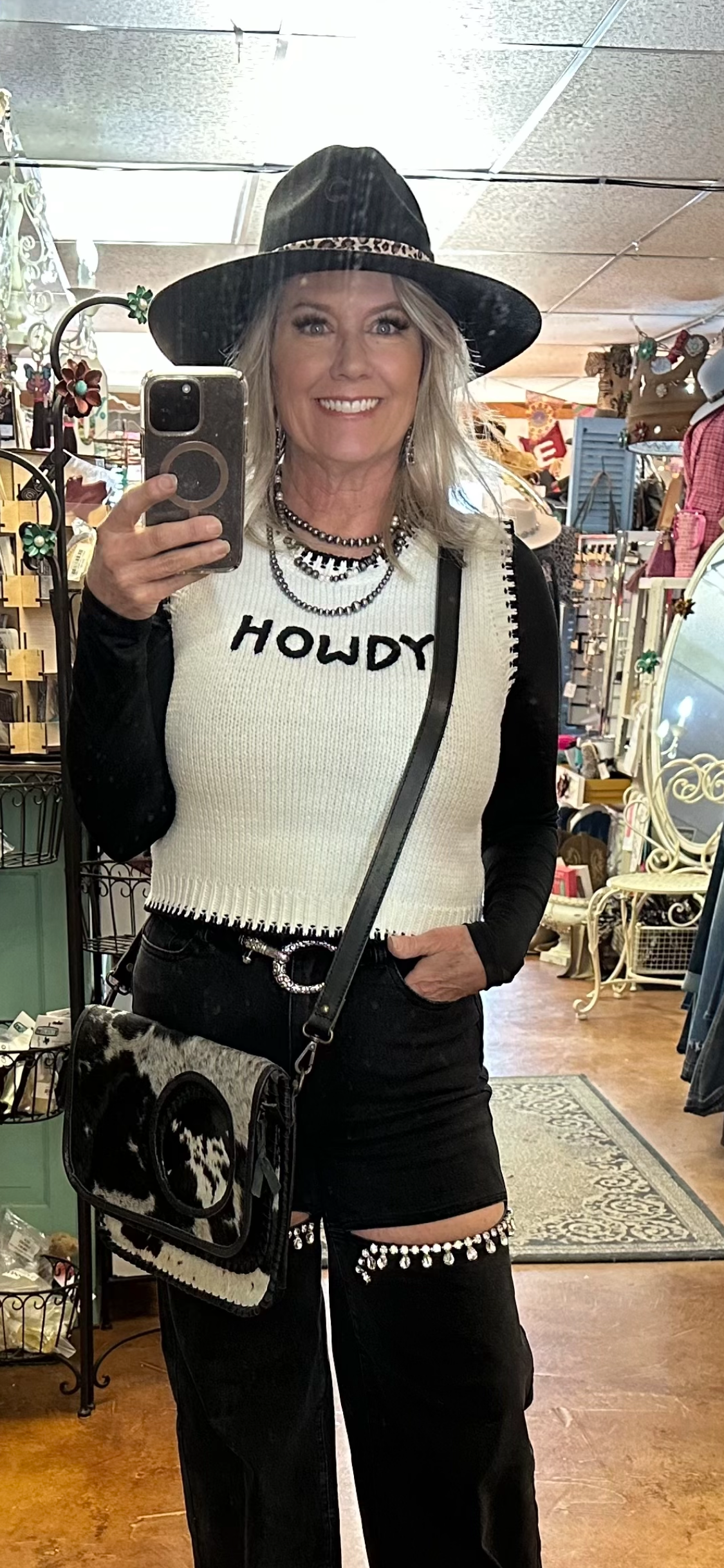Howdy Sweater Vest