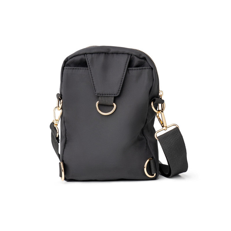 BLACK ROUNDTRIP CONVERTIBLE SLING