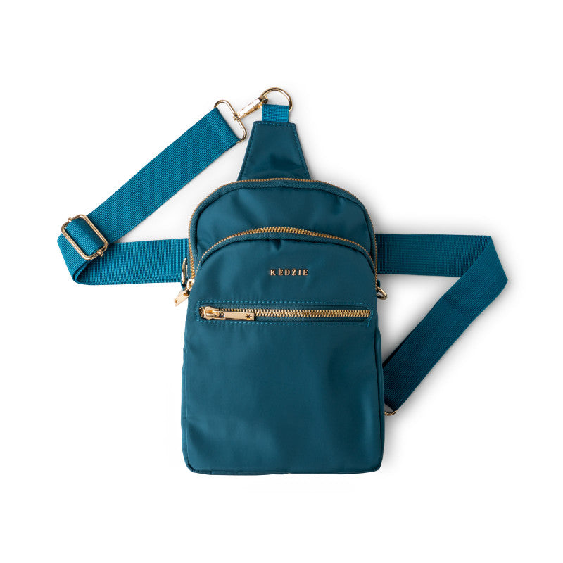 BLACK ROUNDTRIP CONVERTIBLE SLING