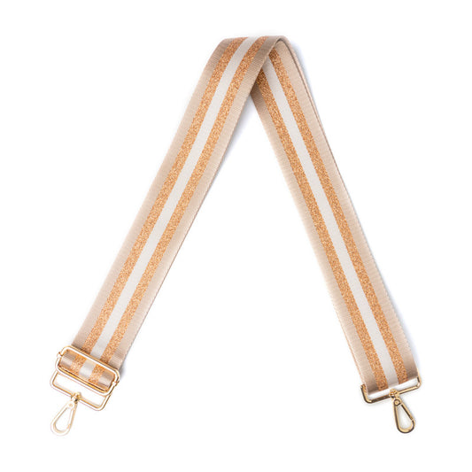 24 CARAT TAN INTERCHANGEABLE BAG STRAP