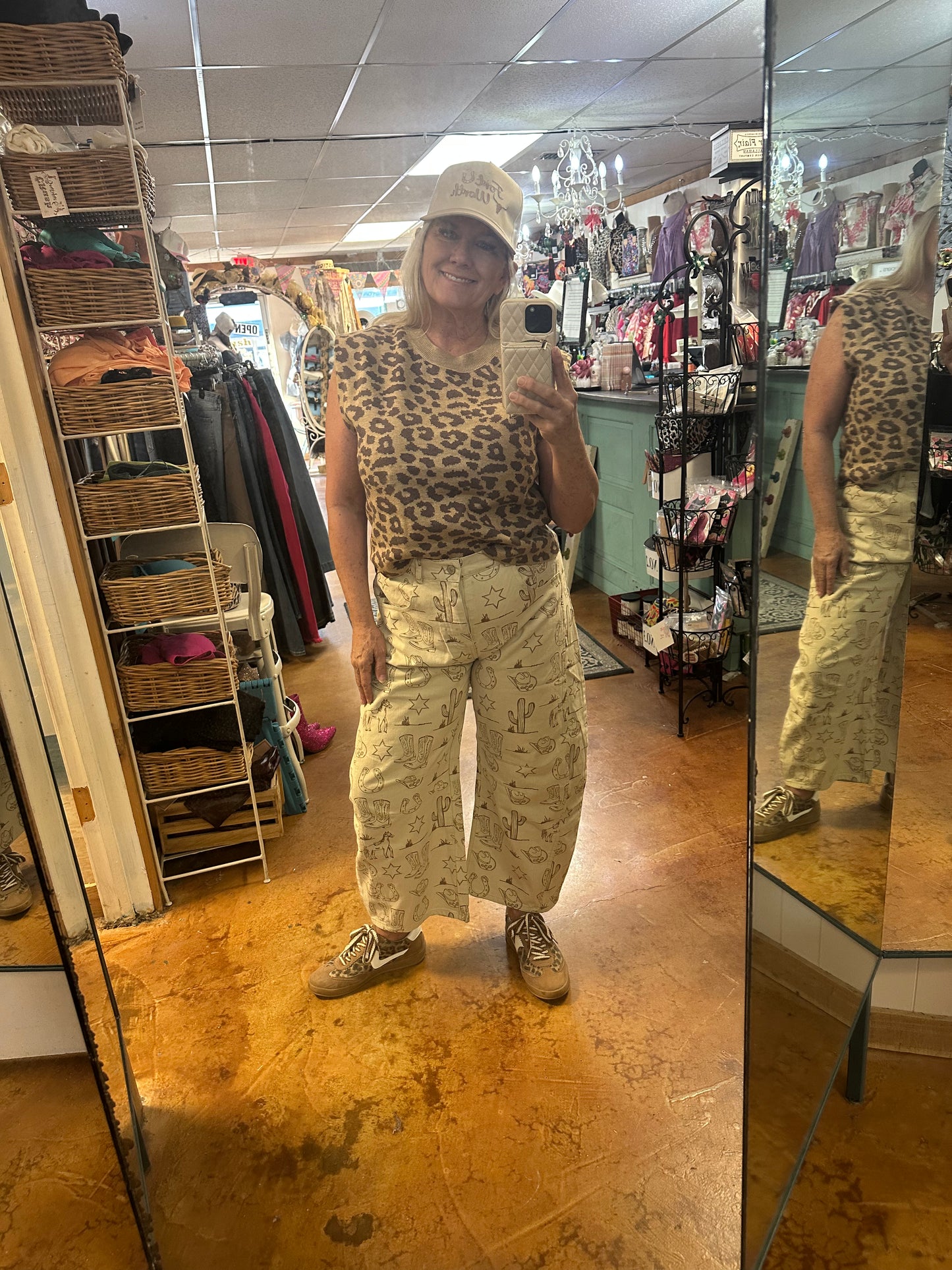 Leopard sweater