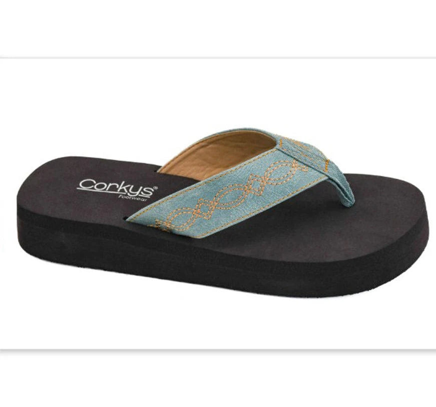 Overboard Blue Sandal