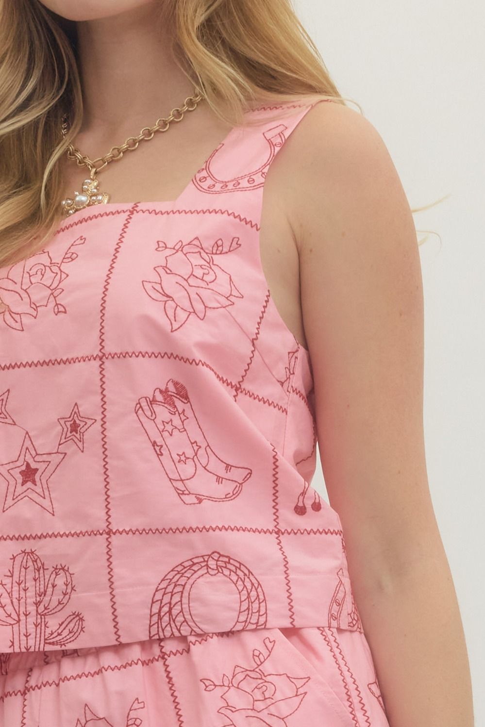 Pink Rodeo Tank