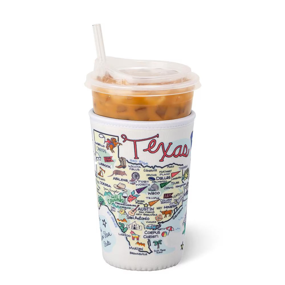Texas Insulated Iced Cup Coolie