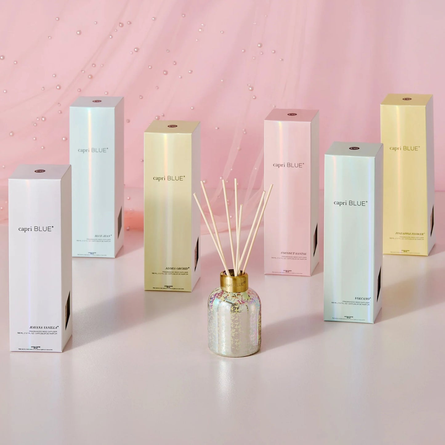 Volcano Mercury Iridescent Reed Diffuser