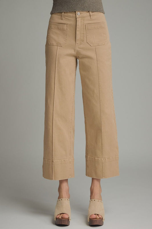 Camel Front pocket pant